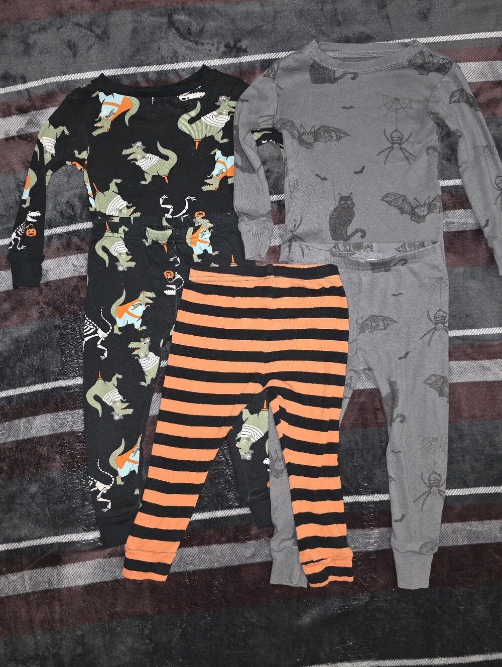 Carter's Halloween Kids Pajama Set Bundle - Carters & Little Planet